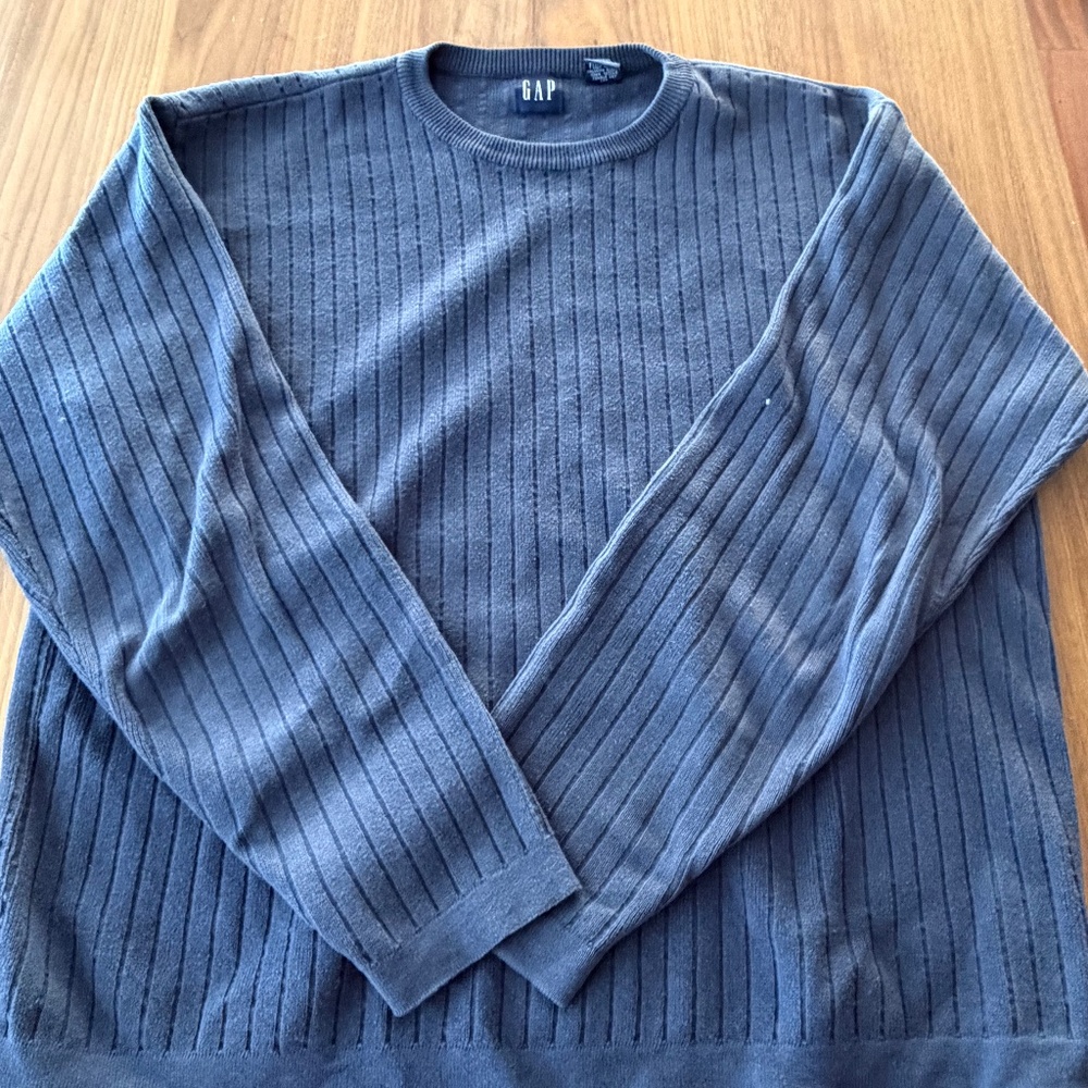 Navy GAP Ribbed Sweater